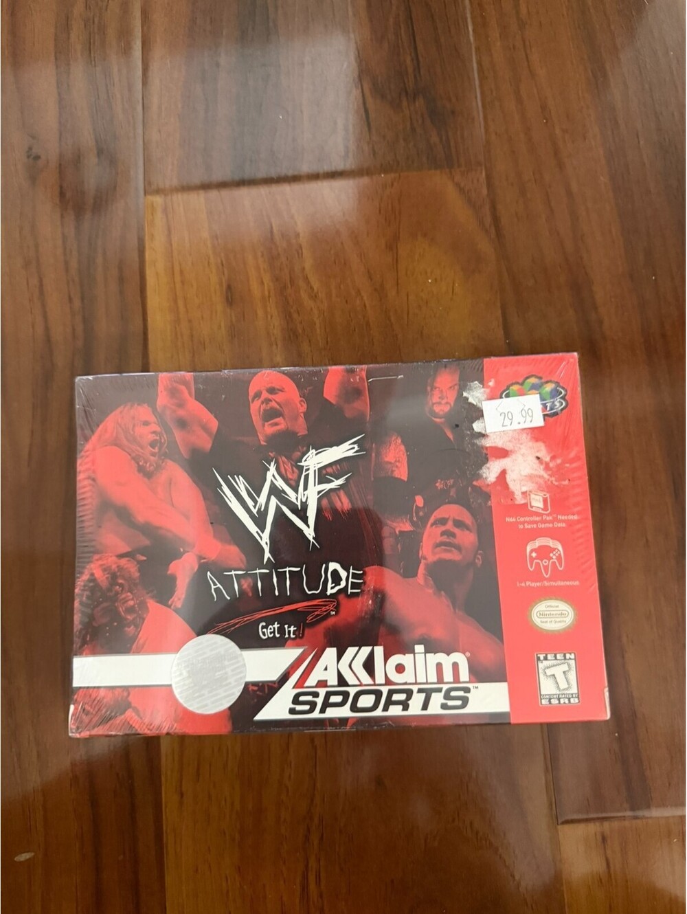 WWF Attitude (Nintendo 64 N64 1999) BRAND NEW SEALED CIB